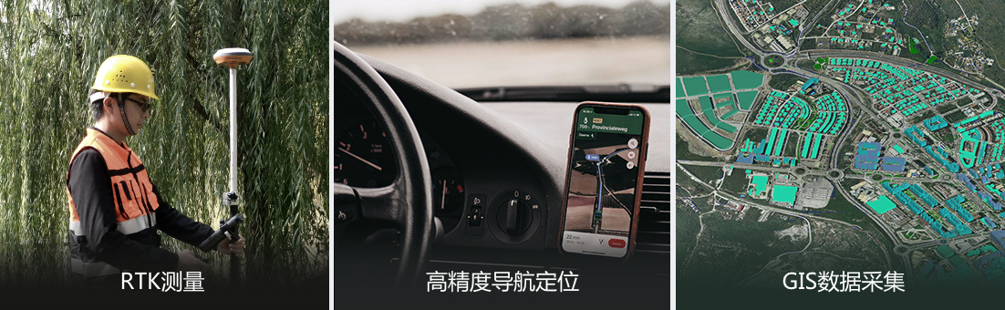 適用于RTK測量、高精度導航定位、GIS數(shù)據(jù)采集